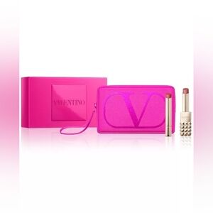 Valentino Spike Buttery Matte Lipstick 3-Pc. Gift Set-NIB